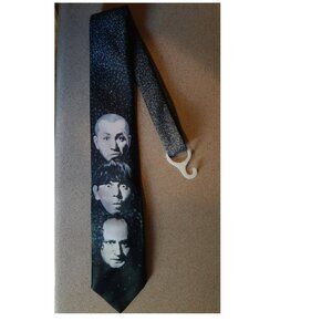 Vintage The Three Stooges Original Ralph Marlin Tie Larry, Moe and Curley